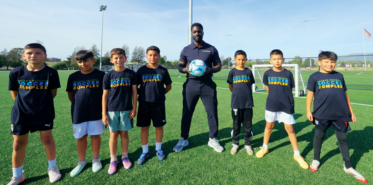 Simon Dawkins Salinas Regional Soccer Complex.
